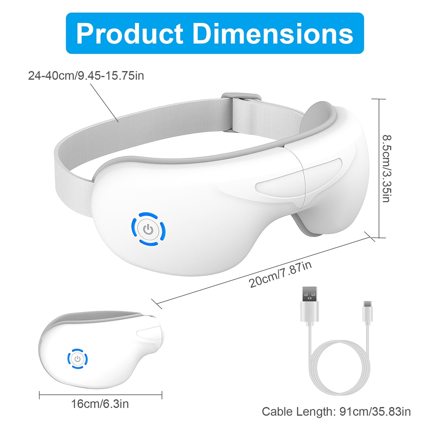 Eye Massager with Heat & Music - Image 4